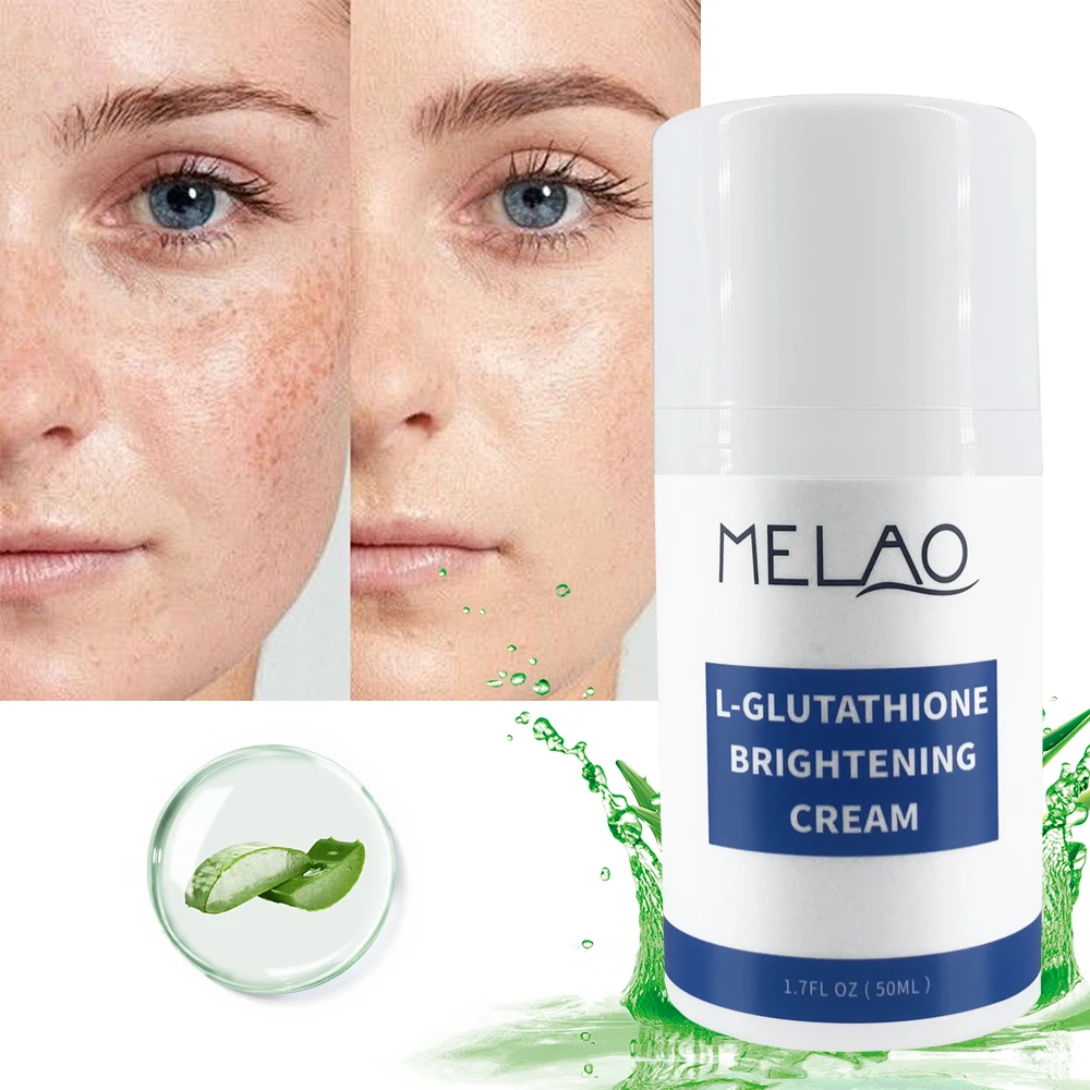 

MELAO Glutathione Hyaluronic Acid Tone Up Cream Long lasting Hydrate moisture through Hyaluronic Acid