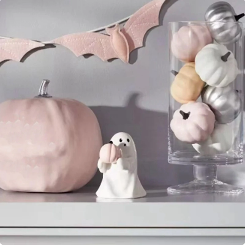 Statue de Jardin en Résine pour Halloween, Ornements de Décoration de Scène, Artisanat Multi-Scènes