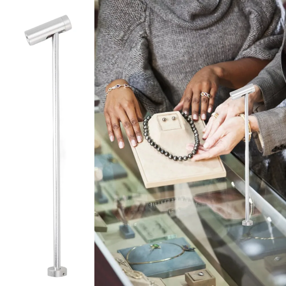 Eye Caring 1W Spotlight AC 85-265V Neutral Light 4000K LED Spotlight Adjustable Aluminum Alloy Display Light Jewelry Showcase