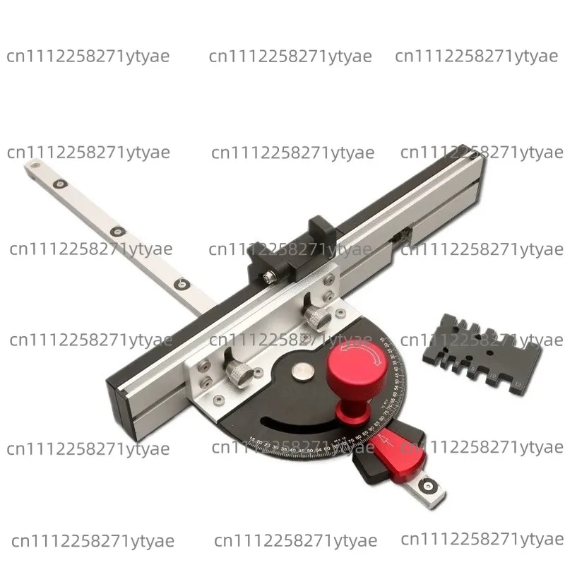 Premium WX-TB178 Miter Gauge, Scalable Aluminium Box Joint Jig