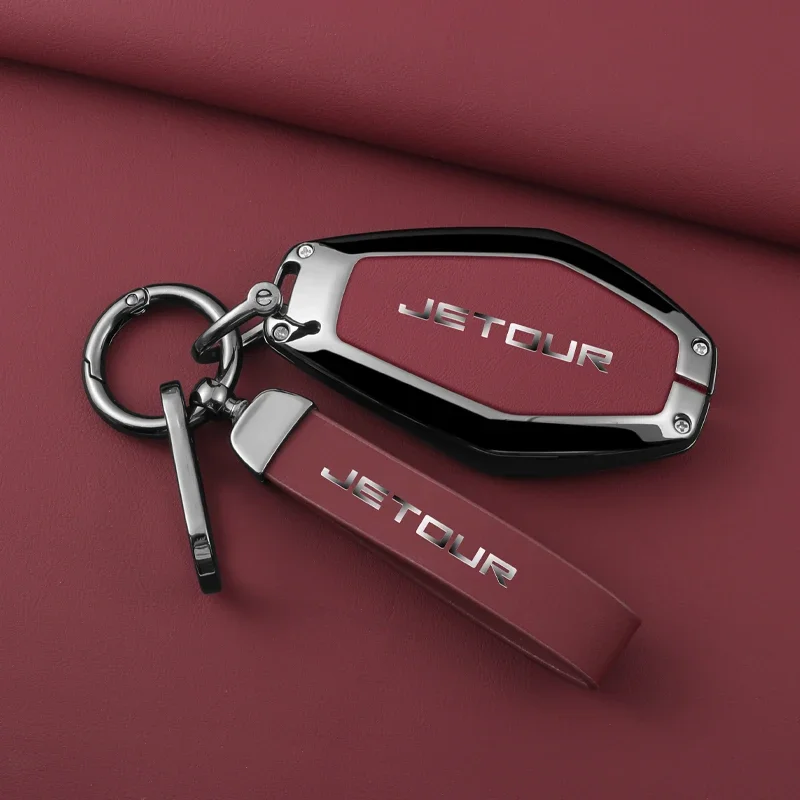 

For Chery Jetour X70 X90 X95 Plus 2020, 2021 2022 2023 2024 Car Remote Key Pack, Zinc Alloy Car Key Protection Shell Accessories