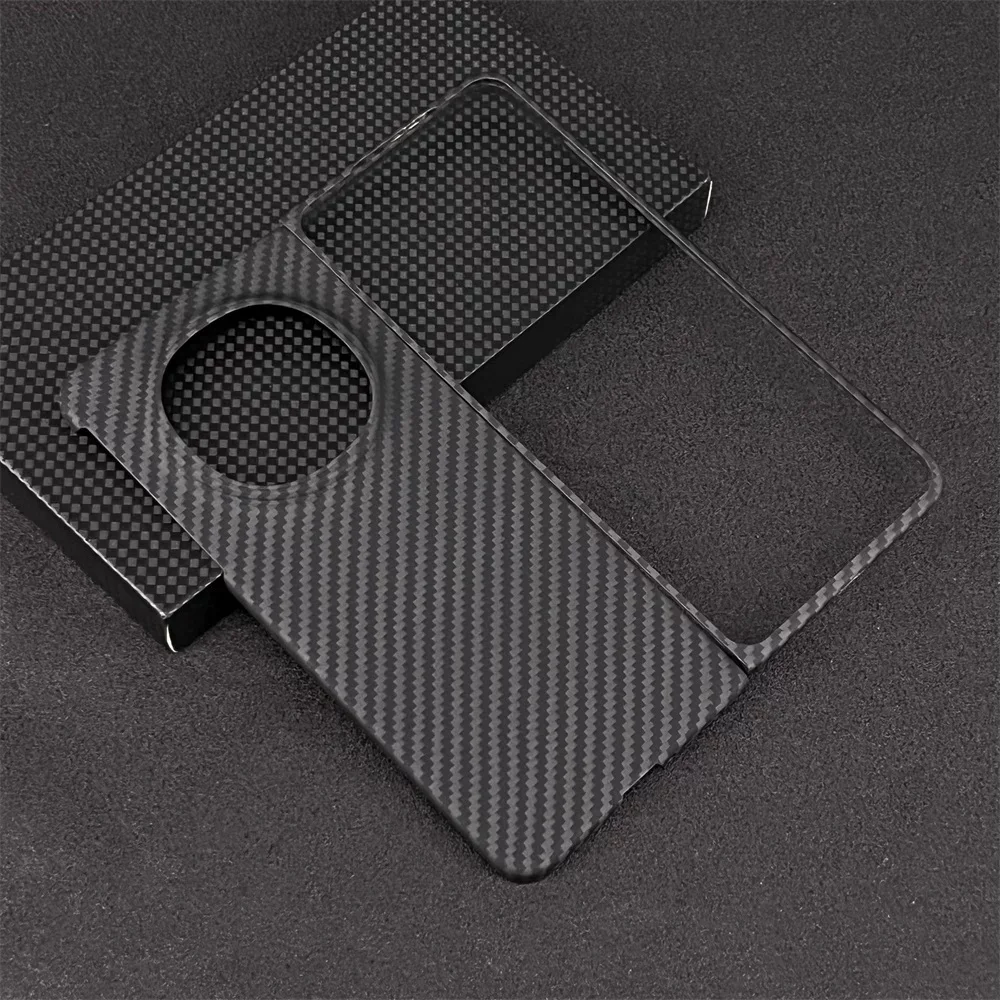 

Carbon Fiber Phone Case for OPPO Find N5 Foldable Cover Ultra-thin Aramid Fiber Find N5 Fold Magsafe Case