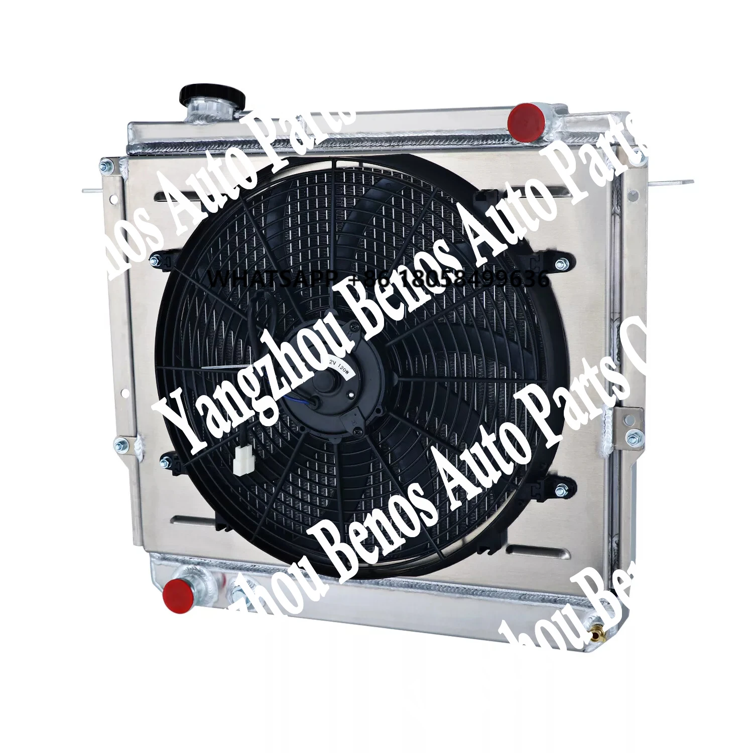

3 Row Aluminium Radiator & Shroud Fan for Chevy/GMC C/K/R/V C1500 K2500 C2500 V3500 1982-91