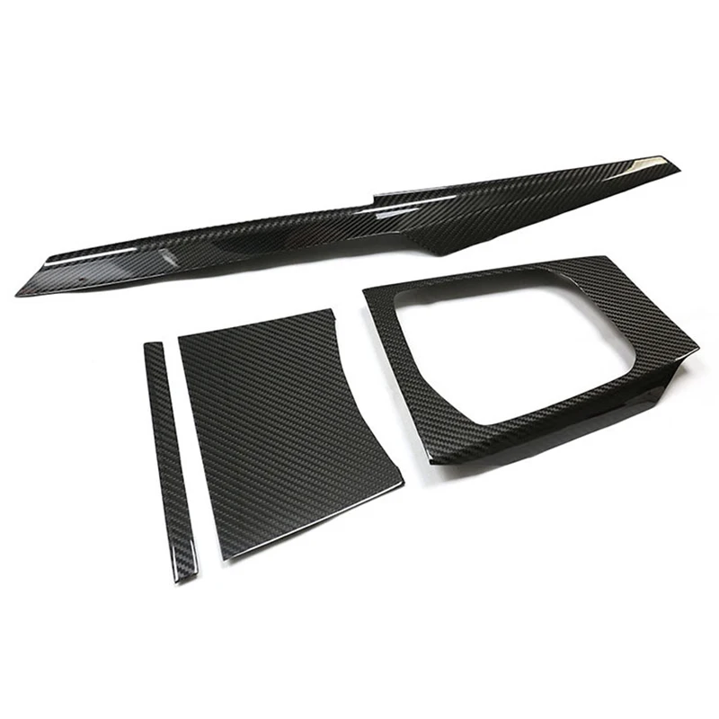 Carbon Fiber Interior Trim Accessory Part Covers for BMW 3 Series G20 G21 4 Series G22 G23 G26 2022 2023 Facelift LHD Version - view 2
