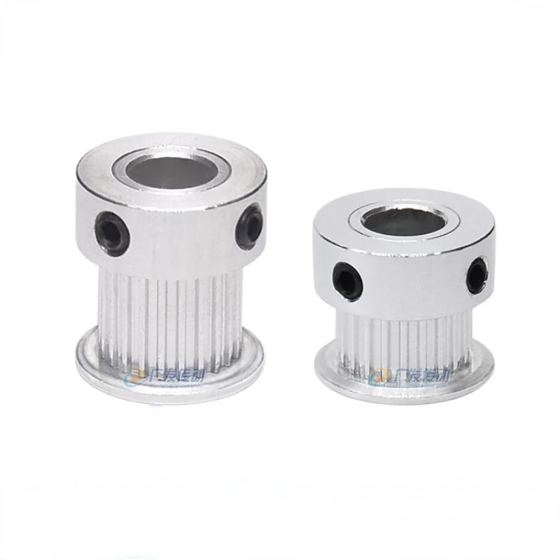 MXL 17 Teeth/T Boss Synchronous Belt Pulley Groove Width 6/10mm Inner Hole 4/5/6/6.35/8mm Aluminum Alloy