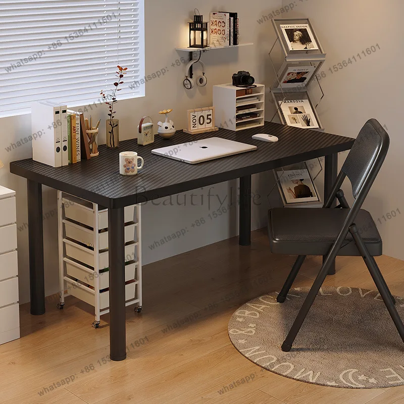 simple and fashionable office computer desk girls children learn to write class desk