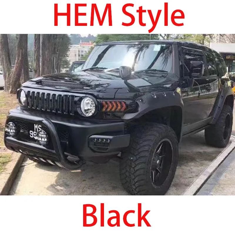 Front Grille For Toyota FJ Cruiser HEM Style Racing Grills Decorative Exterior Modification Accessories