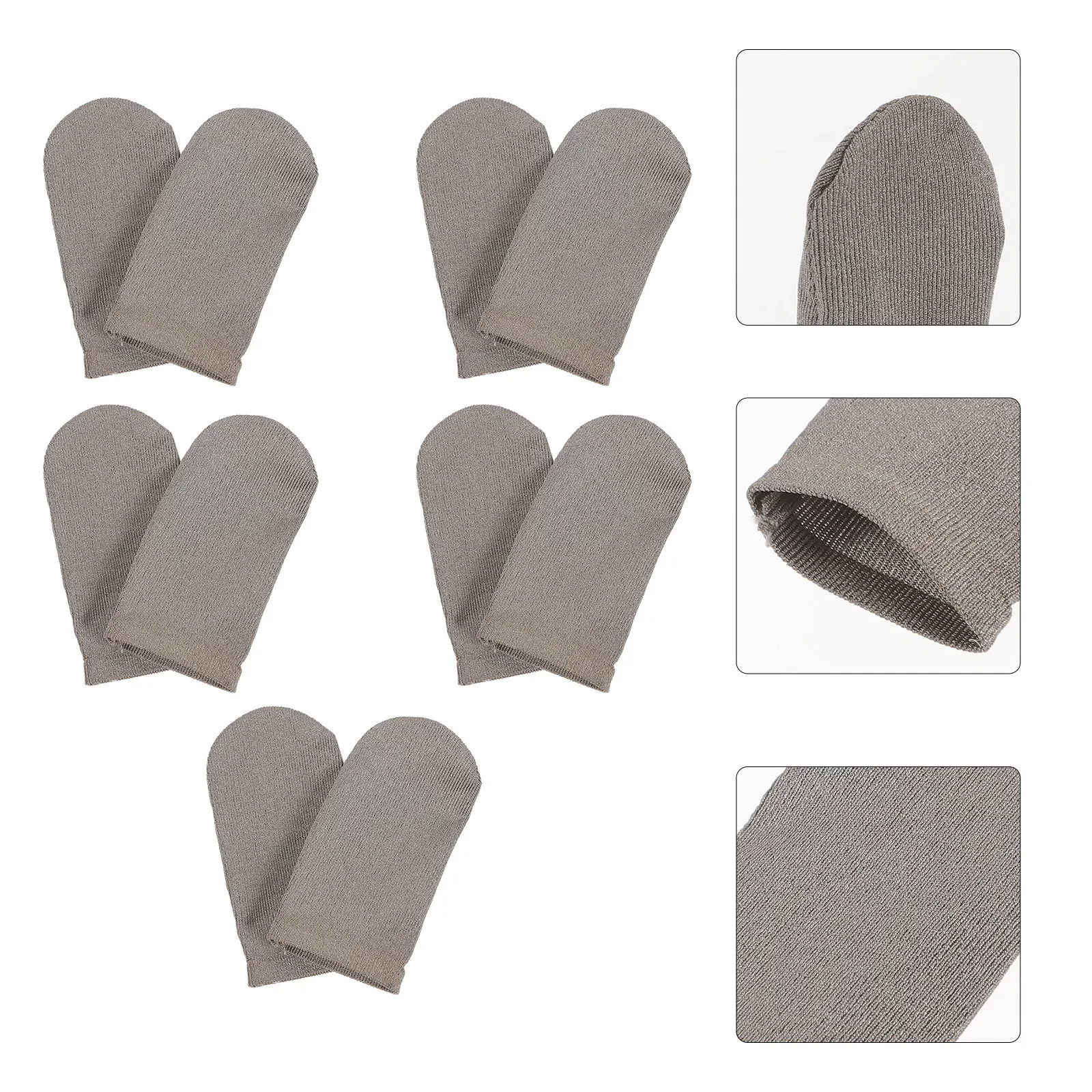 10 قطع من أكمام أصابع الألعاب المصنوعة من النايلون المسامي، واقيات الإبهام الممتصة للعرق لتشغيل ألعاب الهاتف المحمول وأكمام الأصابع #6