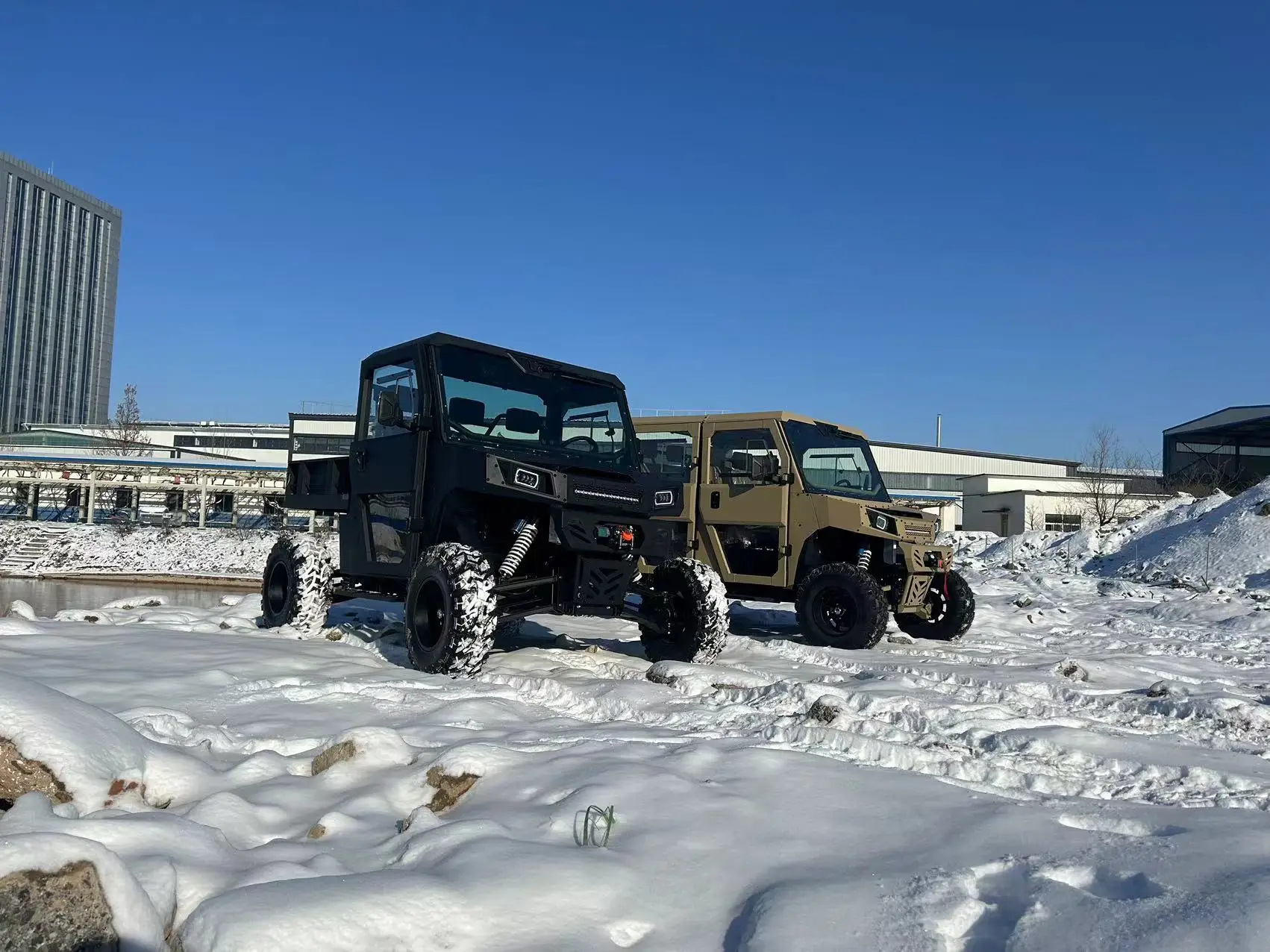 Alta qualidade 4X4 6 lugares UTV 1000cc alimentado com aquecimento 4WD eixo de acionamento e bloqueio diferencial equipado