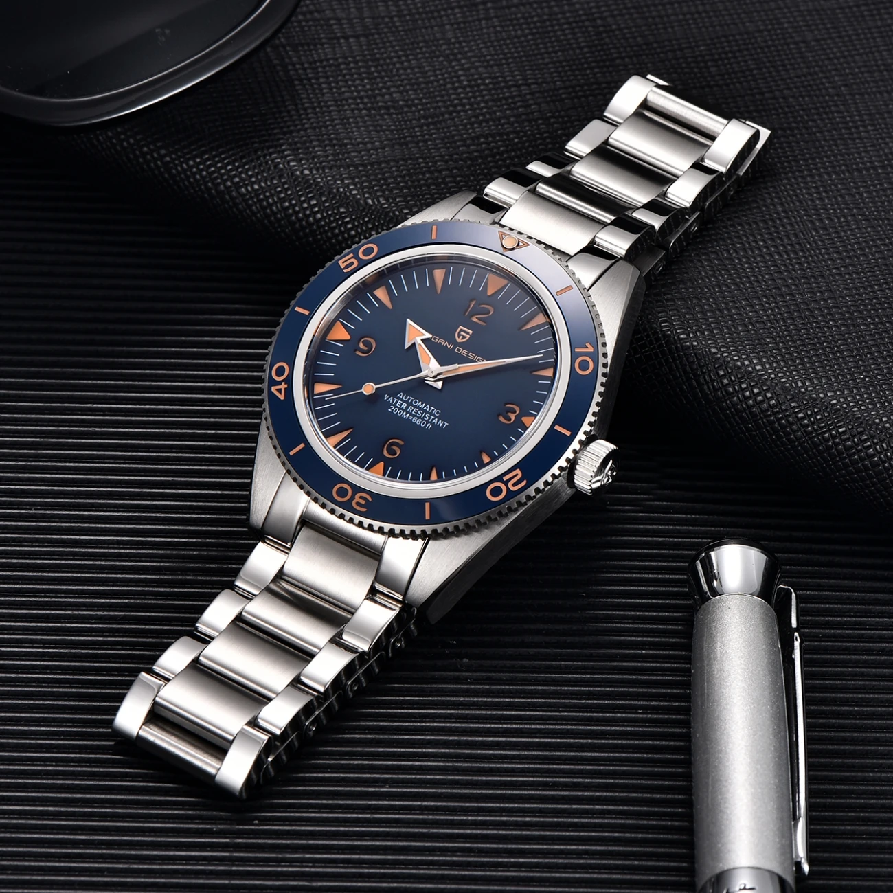2023 New PAGANI Design 41mm Men\'s Automatic Mechanical Watch Classic Retro 200m Waterproof Business Sports Watches Reloj Hombre