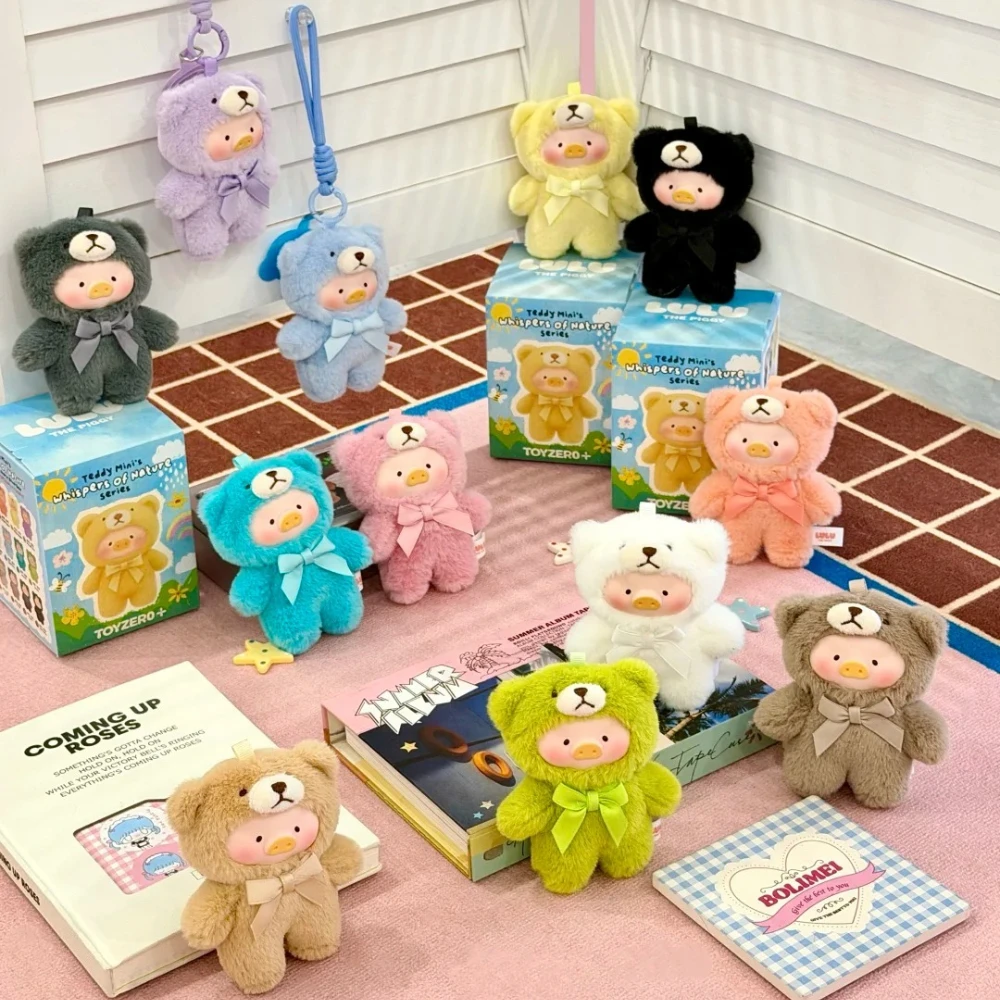 

LuLu Piggy Teddy Mini Natural Whispers of Nature Series Blind Box Cute Doll Pendant Kawaii Desktop Ornament Mystery Bag Toy Gift