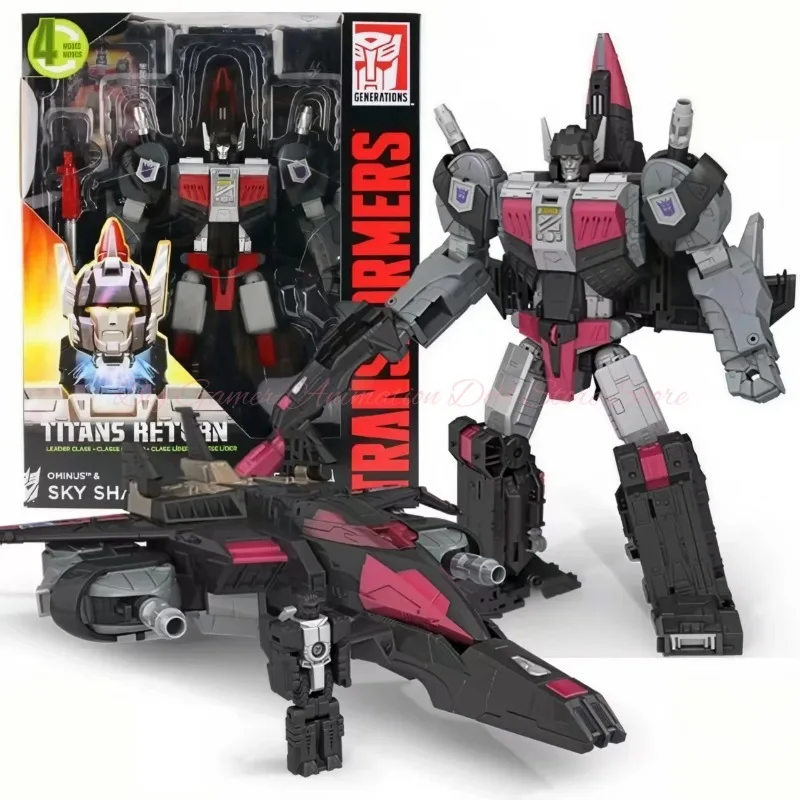 【In-stock】Hasbro Transformed Toys Generations Titan Return Series Leader Sky Shadow Anime Character Series Model Toy