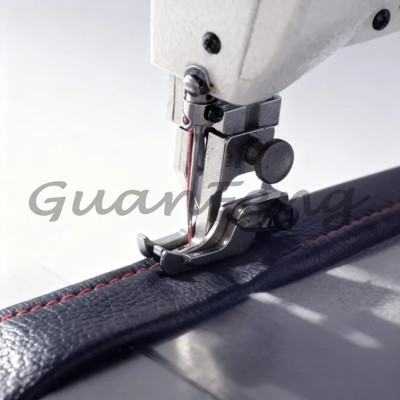 For  U192 U193 Top Stitch Walking Foot | Right & Left Edge Guide with Spring for DY Sewing Machine