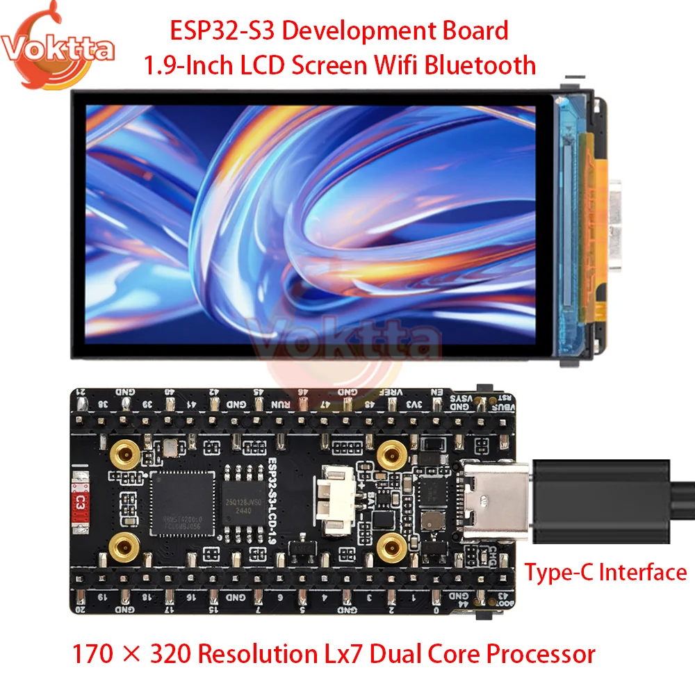 ESP32-S3 1.9-Inch L… - image