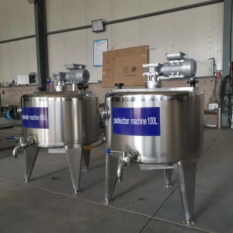 100 Liters Milk Pasteurizer Small Milk Pasteurization Machine