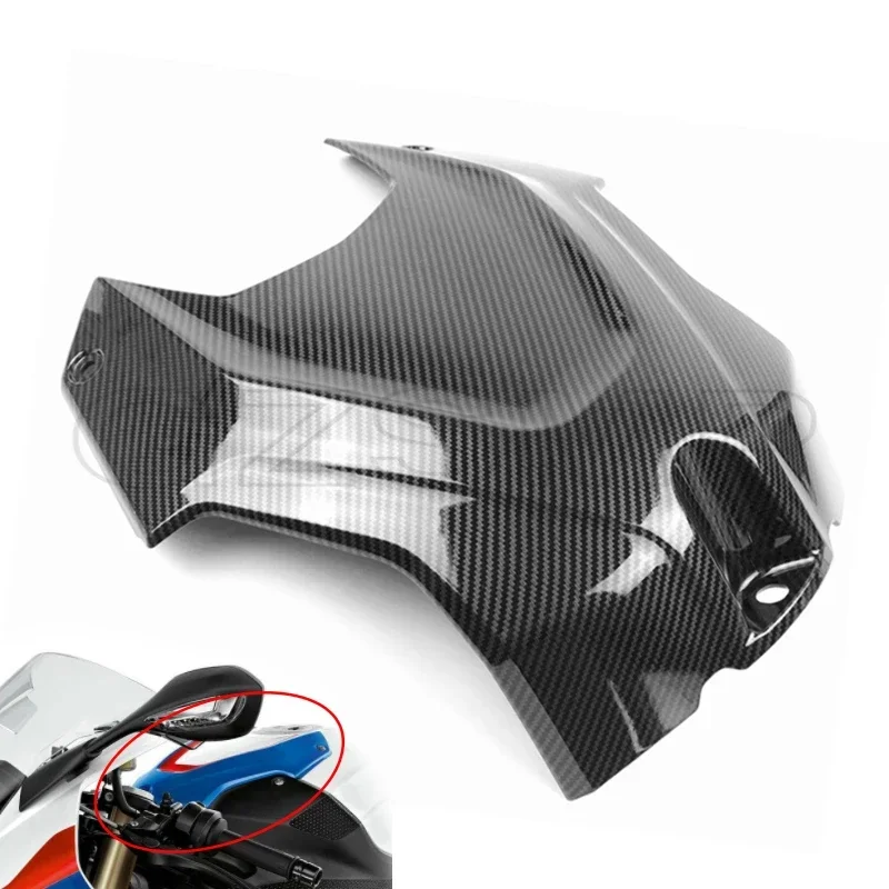 Motorcycle Carbon Fiber Pattern Tank Cover Protection Fit for BMW S1000RR S 1000RR S1000 RR 2019 2020