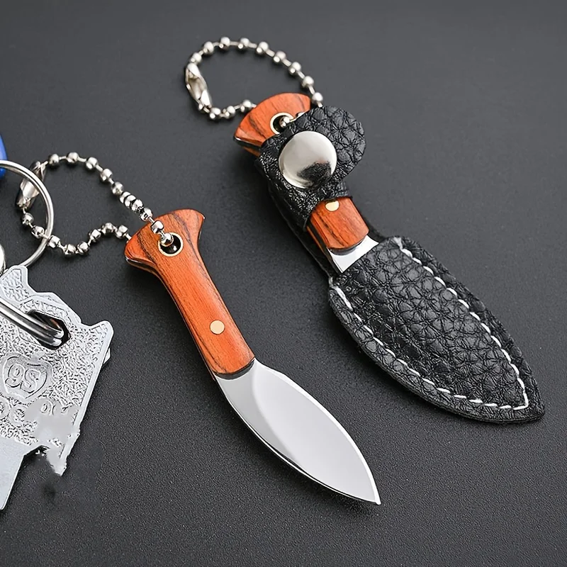 Keychain, Small Vegetable Knife, Mini Knife, Express Knife, Keychain, Non Folding Knife, Hanging Accessories