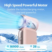 Mini Handheld Fan 3600mAh High-Speed Portable Turbo Pocket Fan for Outdoor Travel 3