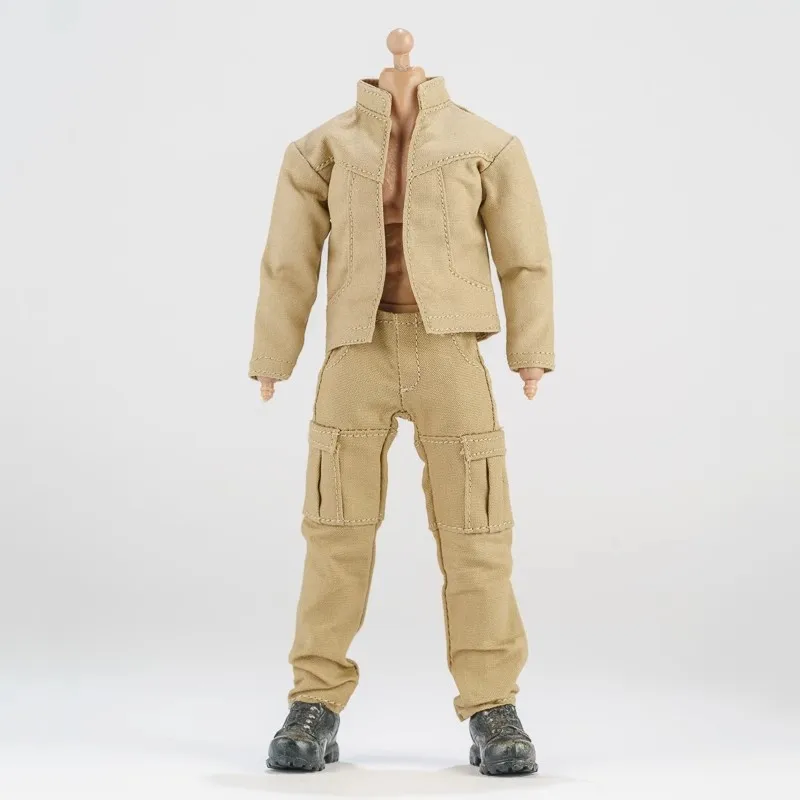 

1/12 Soldier Jackets Workwear Pants Clothing Accessories Model Toy Fit 6'' Action Figure In Stock