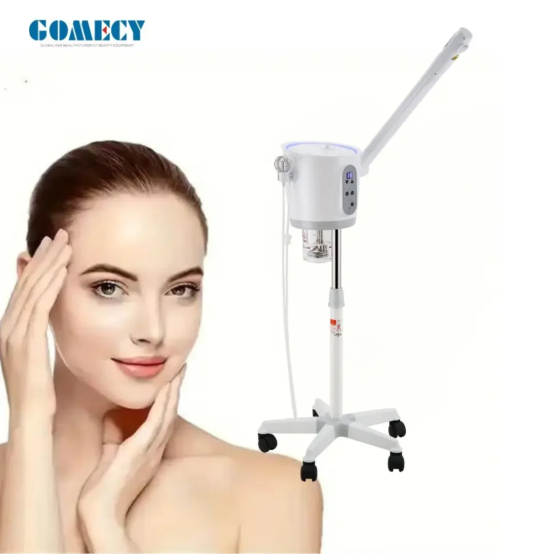 Mite Removal By Ozone New Japanese Style Vapor&Vacuum Cleansing Facial Steamer 2 In 1