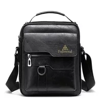 2025 New Luxury Brand Men's bag Shoulder Bags husband Vintage Messenger Bag PU Leather Men Handbag Crossbody Bags For Men