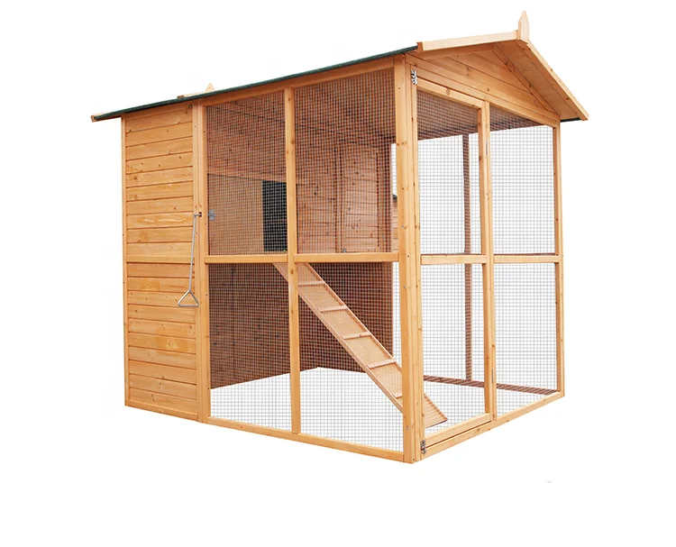 Outdoor Rainproof Professional Large Design Cheap Wooden Chicken Coop Hen House With Run