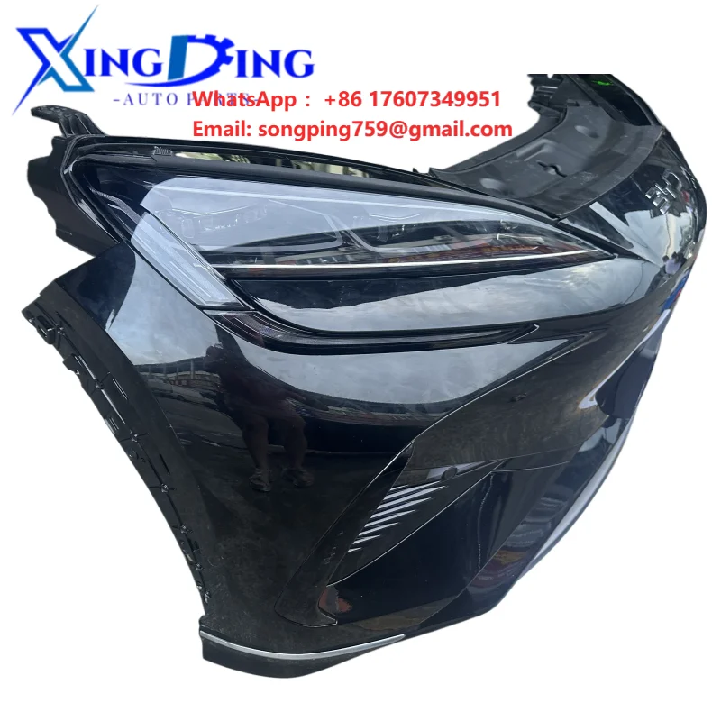 Wholesale High-quality Original for BYD Haishen 07 Complete Front Bumper Grille, Front Headlights and Louvers