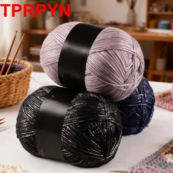 1Pc 100g Metallic Hand knitting Yarn Crocheting silk acrylic Yarn to knit sweater blanket hat line Crocheting bag slipper Thread