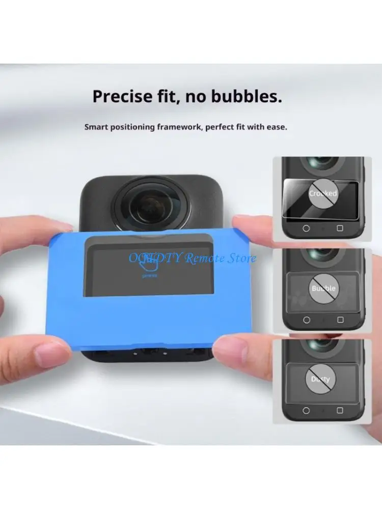 

Scratch Resistant Screen Guard For 360 Camera High Clear Glass Film