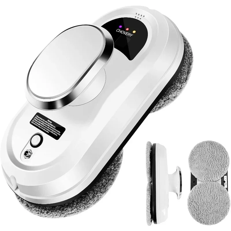 หุ่นยนต์ทําความสะอาดหน้าต่าง, หุ่นยนต์ทําความสะอาดกระจกอัจฉริยะพร้อมแรงดูด 5600Pa, หุ่นยนต์ทําความสะอาดหน้าต่างควบคุมระยะไกล