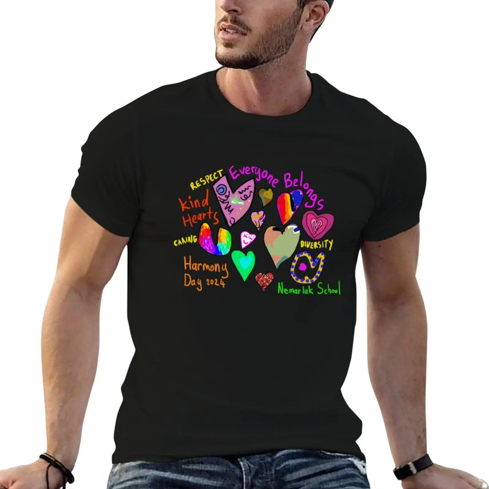 Everyone Belongs T-Shirt hippie clothes custom shirt shirts graphic Men's t-shirt