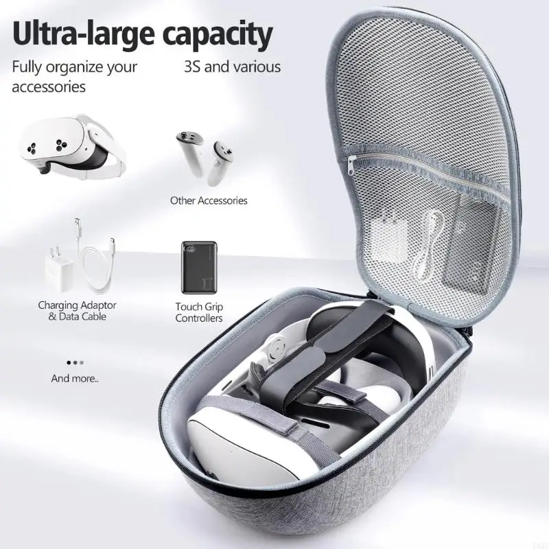 

E65E Travel Carrying Case for MQ 3/3S Headsets Large Capacity Storage Bag