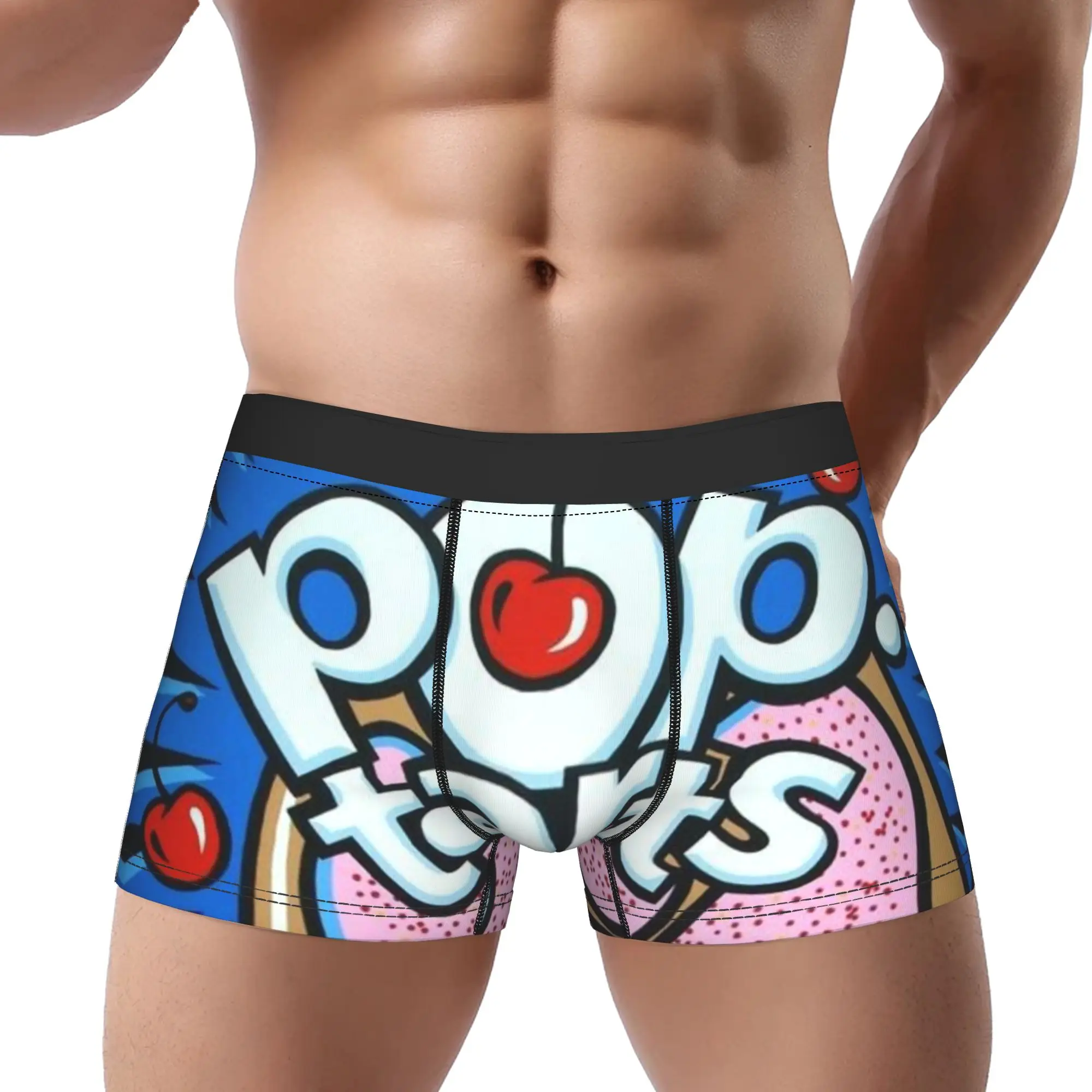 

Трусы-боксеры Flaky Pastry (8) Pop-Tarts, дышащие, удобные, мужское нижнее белье, шорты-боксеры