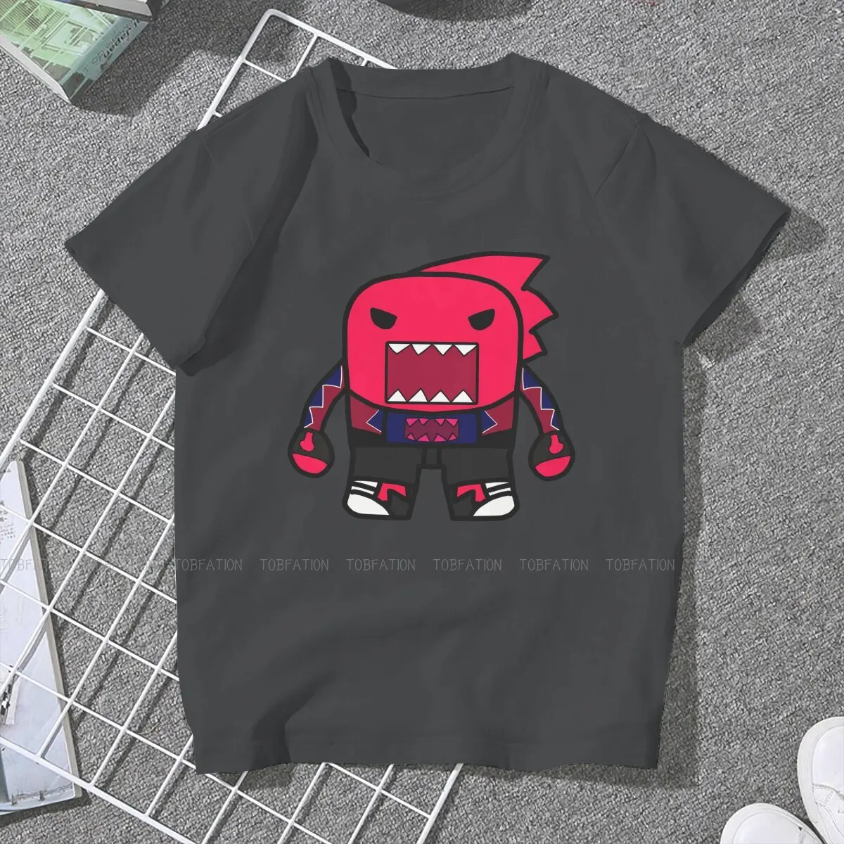 Domo Kun Cotton TShirt for Woman Girl Rex 5XL Leisure Tee T Shirt Novelty Loose