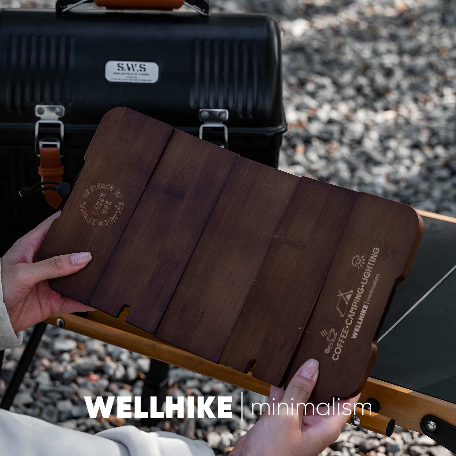 5‑Panel Foldable Wooden Board  - Camping Cooking Box review and price