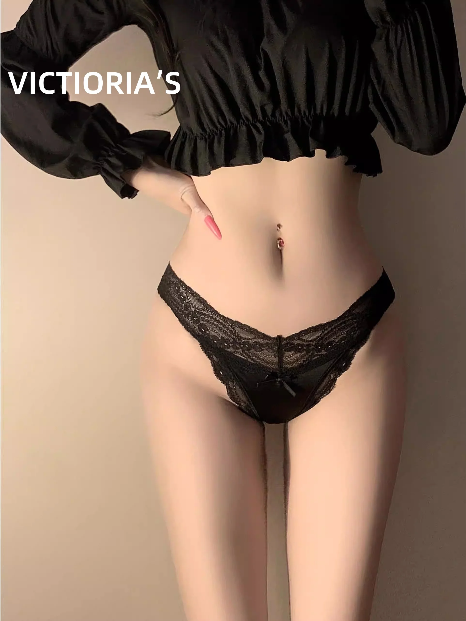 victoria's-high-slit-retro-lace-women's-underwear-low-waist-satin-pure-desire-panties-sexy-daily-wear-china-made