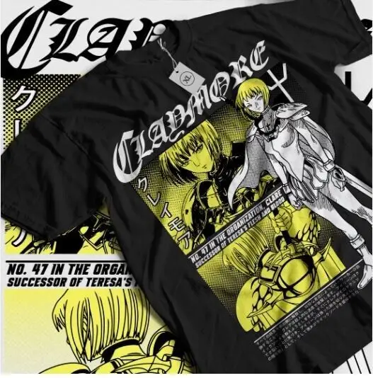 

Claymore Clare T-shirt Kawaii Funny Girl Anime Manga Gift Shirt All Sizes