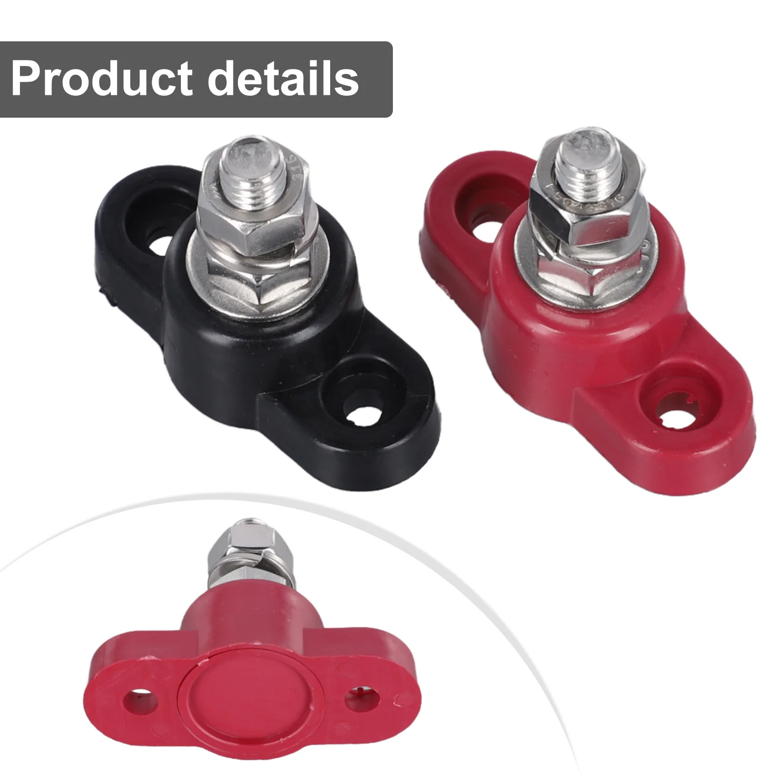 Electric Short Circuits Black Battery Post Battery Junction Block 250A Rating Electric Short Circuits For Truck