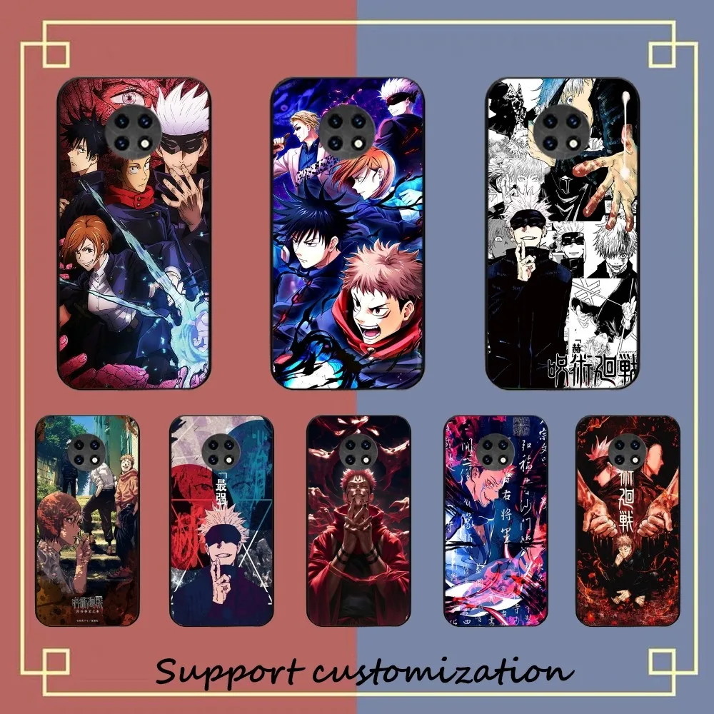 

J-Jujutsu K-Kaisenes Phone Case For Redmi Note 4 X 5 A 6 7 8 T 9 9S 10 11 11S 11Epro Poco M3 pro