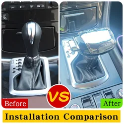 For Nissan X-Trail Qashqai J10 Juke Patrol Murano Armada Car Automatic Accessories Gear Shift Knob Gearbox Shift Lever Handle