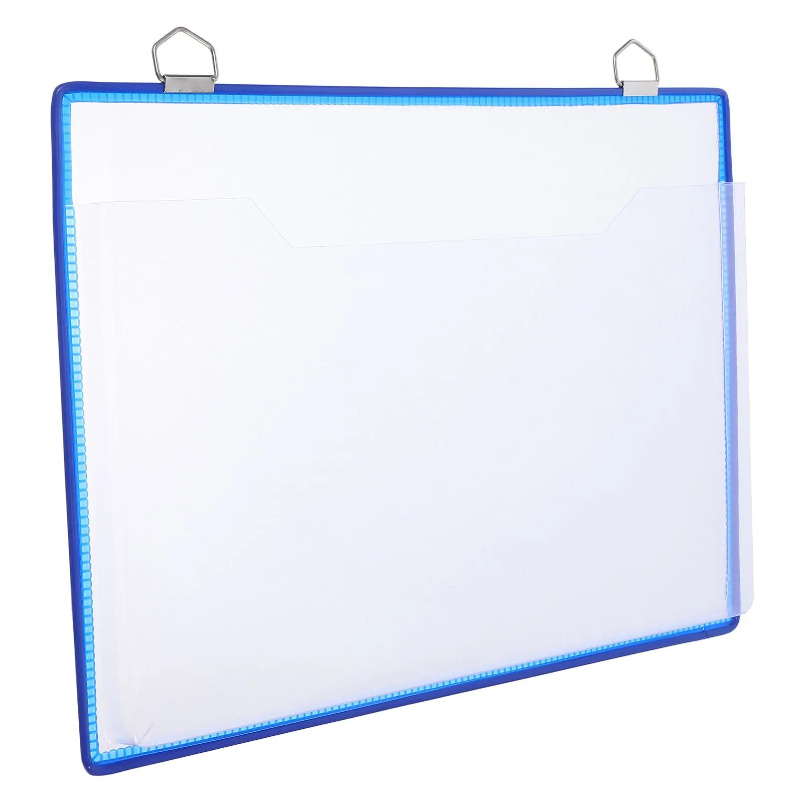 File Storage Bag Pouch Office Holder Rack Convenient Transparent Container for Home Plastic Hanging Folder