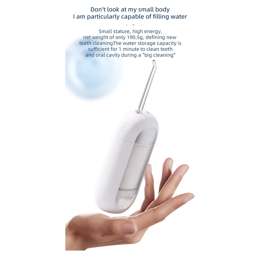 

AB53 Электрическая зубная щетка с водной зубной щеткой для чистки зубов, бытовая зубная щетка с водной нитью для чистки зубов, белая