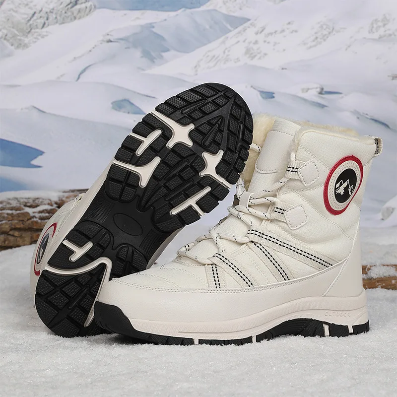 

Женские ботинки 2024, трендовая зимняя женская обувь на плоской подошве, женская обувь на платформе, модные ботильоны, сохраняющие тепло, зимняя обувь Botas Mujer, ботинки