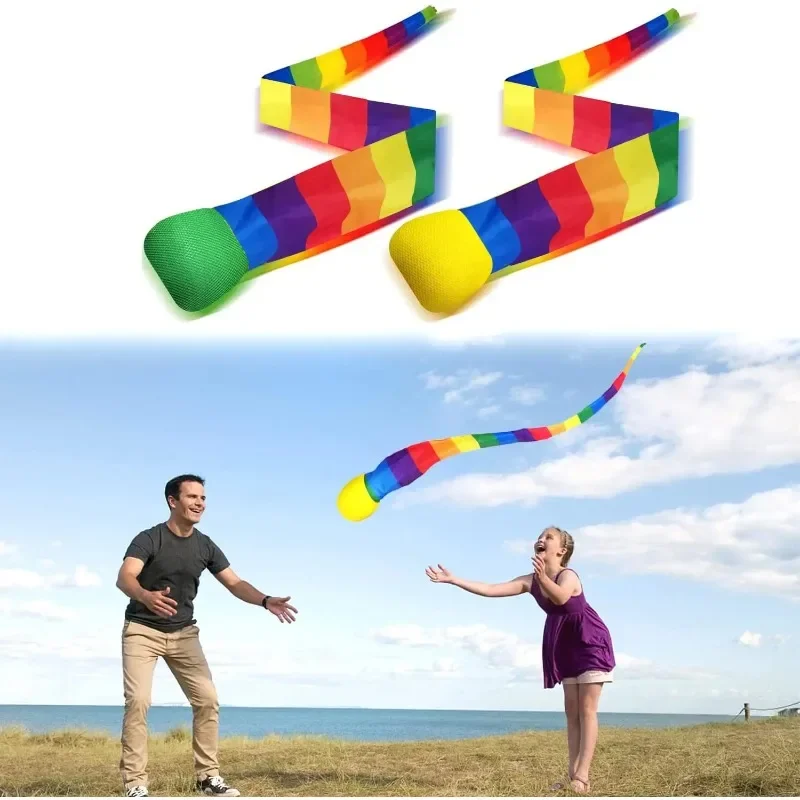 Criança brinquedos do jardim de infância mão jogando bola saco de areia arco-íris bola brinquedo divertido fita bola macia treinamento fitness físico adereços ao ar livre