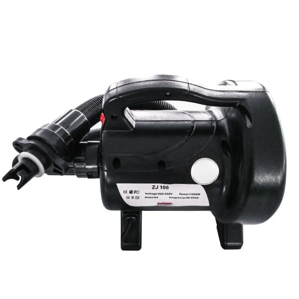 ZJ106 1200W Electric Inflator Pump Amusement Air Model Pump High Pressure Closed Air Inflator and Pump Dual Use