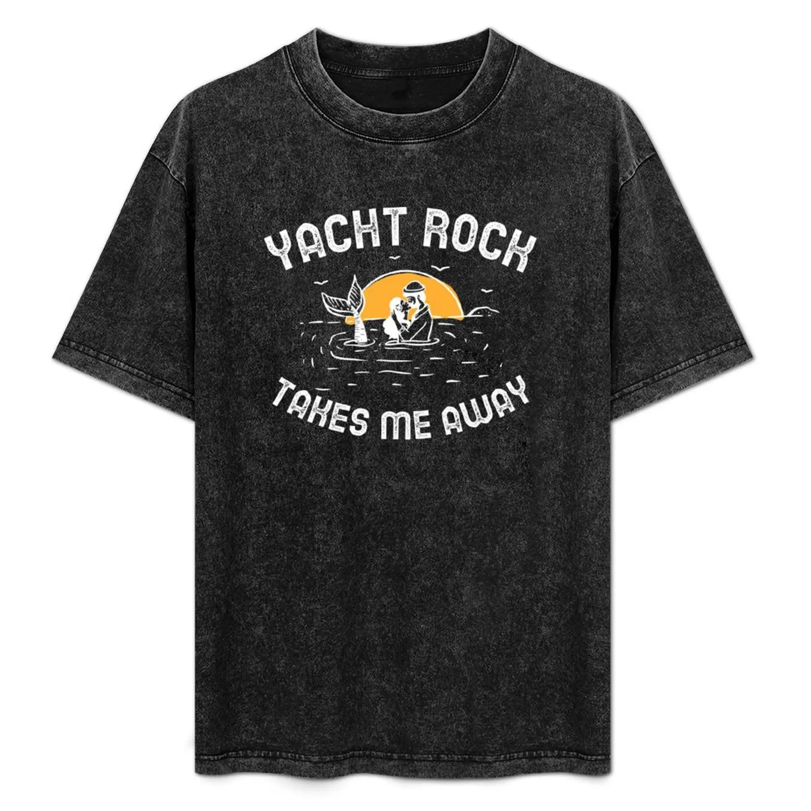 

Yacht Rock Takes Me Away T-Shirt Trendy Pattern T-Shirt for Men