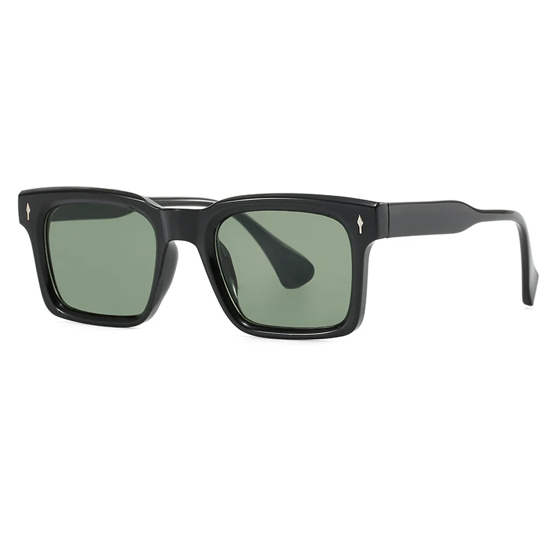 الرجعية الاتجاه مربع النظارات الشمسية النساء الرجال الموضة الفاخرة ظلال في الهواء الطلق القيادة نظارات شمسية سيدة رجل UV400 نظارات واقية