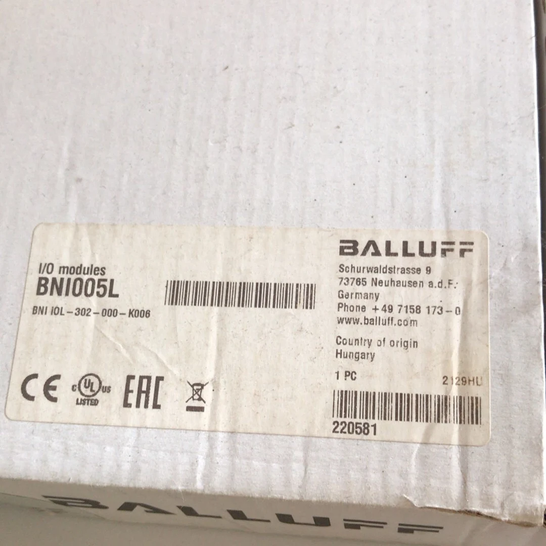 Balluff BNI005L module BNI-IOL-302-000-