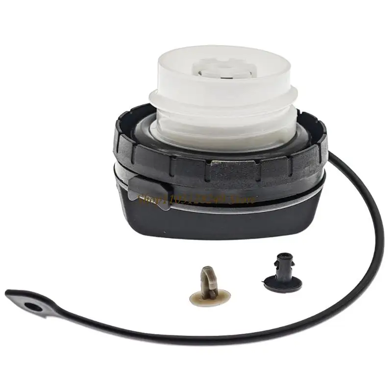 N5KD 17251-1VZ0D ABS Cap with Attached Tether, End Eyelet, and Black Finish