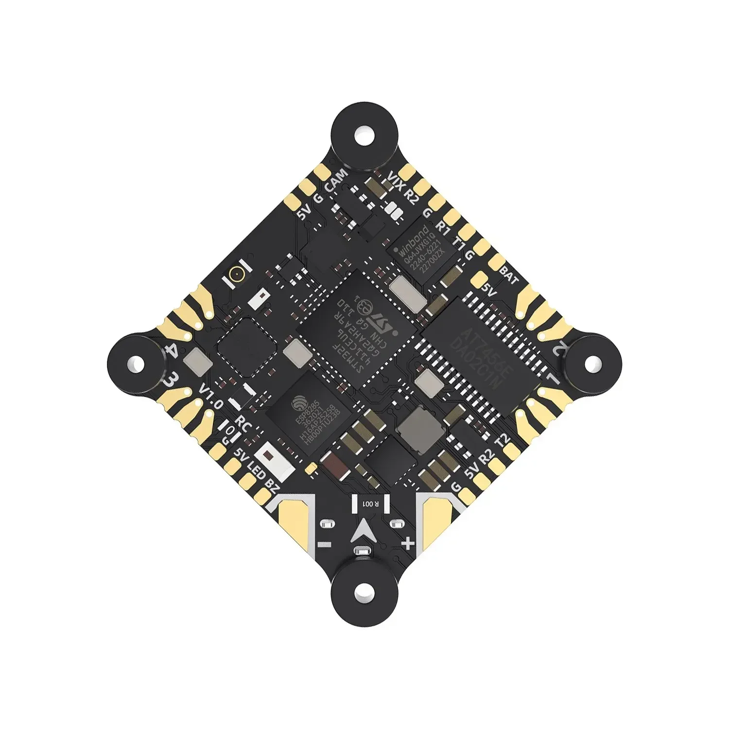 

GEPRC TAKER F411-12A-E 1-2S AIO BMI270 F411 Flight Controller 4in1 12A ESC ELRS 2.4G 3.0 RX 25.5X25.5mm for DarkStar20 Cinewhoop